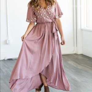 Maternity/Non maternity wrap dress